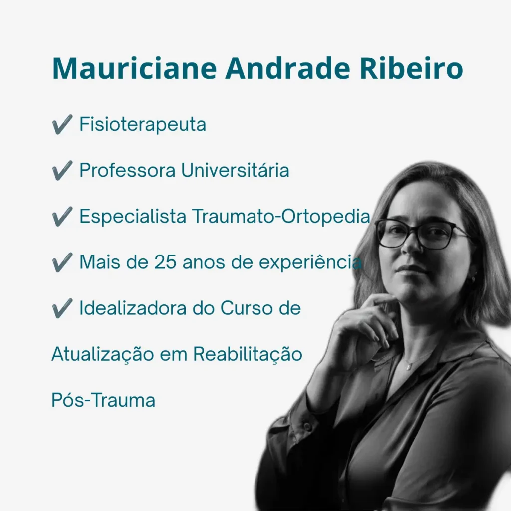 E-book Atualização em Reabilitação Pós-Trauma para fisioterapeutas e estudantes de fisioterapia.